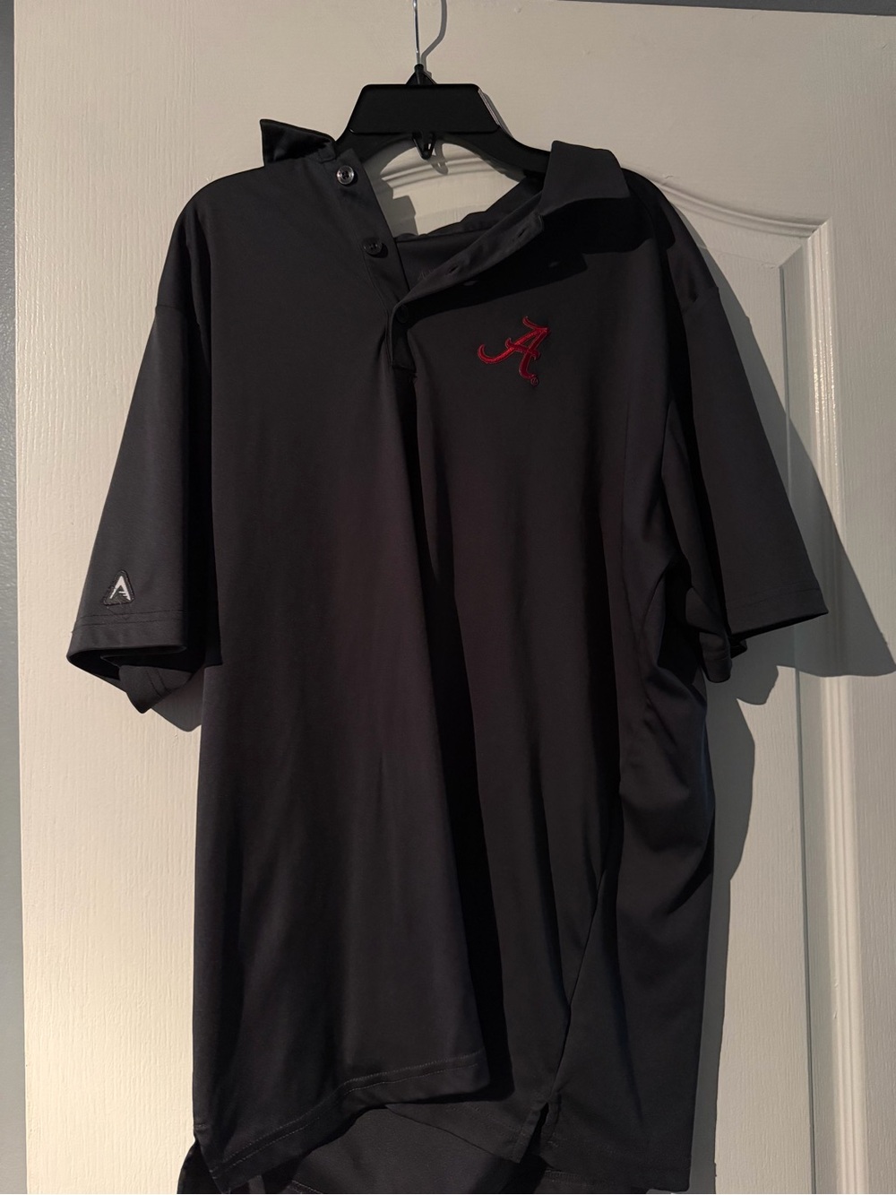 Antigua black alabama polo